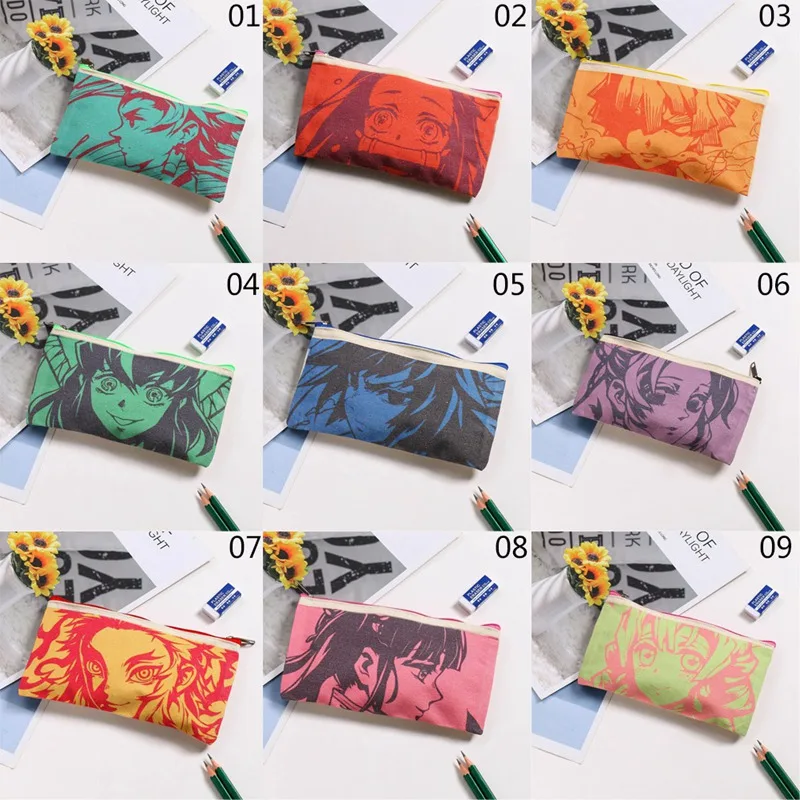 Demon Slayer: Kimetsu No Yaiba Tanjirou Nezuko Kochou Giyuu Stationery Bag Student Pencilcase Pen Storage Pouch Exam Pen Bag
Demon Slayer: Kimetsu No Yaiba Tanjirou Nezuko Kochou Giyuu Stationery Bag Student Pencilcase Pen Storage Pouch Exam Pen Bag