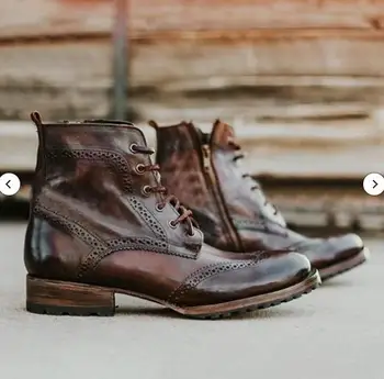 Men PU Leather Fashion Shoes Low Heel Fringe Shoes Dress Shoes Brogue Shoes Spring Boots Vintage Classic Male Casual TV040
Men PU Leather Fashion Shoes Low Heel Fringe Shoes Dress Shoes Brogue Shoes Spring Boots Vintage Classic Male Casual TV040