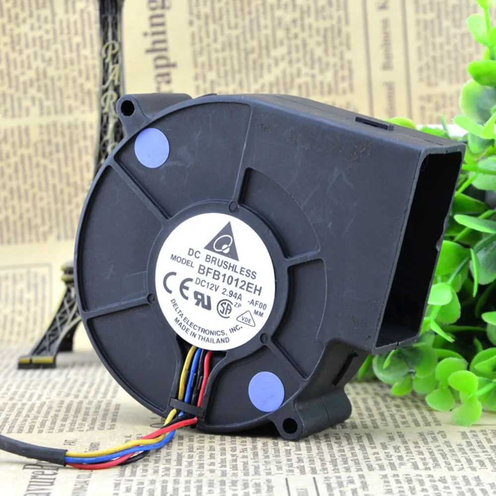 For delta FB1012EH 9733 12V 2.94A 9cm 4wire double ball air cooling fan centrifugal turbine blower 4wire
For delta FB1012EH 9733 12V 2.94A 9cm 4wire double ball air cooling fan centrifugal turbine blower 4wire