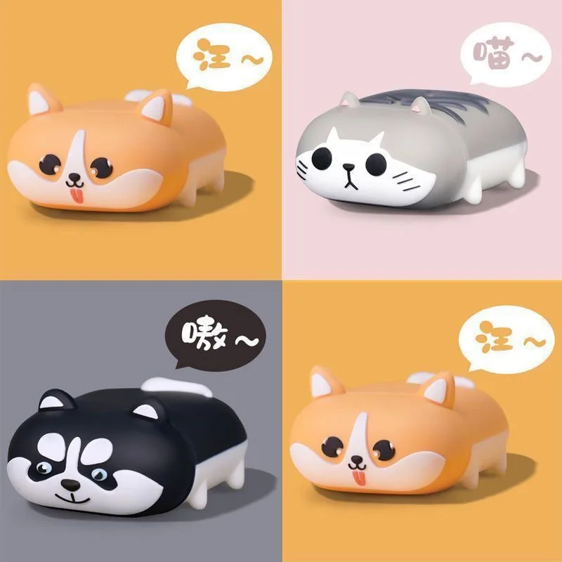 New Dog Cat Bluetooth Wireless Earphone Case Protective Cover Skin Accessories for Airpods 1 2 Pro Cases Charging Box
New Dog Cat Bluetooth Wireless Earphone Case Protective Cover Skin Accessories for Airpods 1 2 Pro Cases Charging Box
