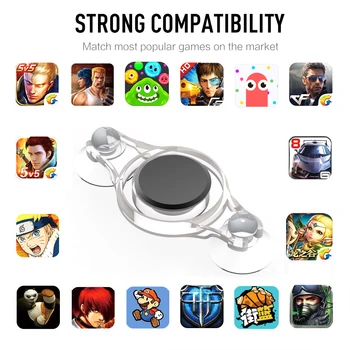 Portable Round Rocker Game Joystick Sucker Mini Button Controller For Mobile Phone Tablet Joystick For IOS And Android 
Portable Round Rocker Game Joystick Sucker Mini Button Controller For Mobile Phone Tablet Joystick For IOS And Android