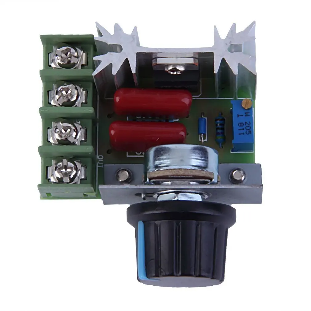 High Quality 1pc SCR Electronic Voltage Regulator Module Speed Control 2000W AC 220V Controller Worldwide Top Sale
High Quality 1pc SCR Electronic Voltage Regulator Module Speed Control 2000W AC 220V Controller Worldwide Top Sale