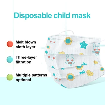 50/100/200Pcs Child Kids Mask Disposable Face Masks 3 Layer Anti-Dust Masks Non-woven Fabric Meltblown Cartoon Face Mouth Mask
50/100/200Pcs Child Kids Mask Disposable Face Masks 3 Layer Anti-Dust Masks Non-woven Fabric Meltblown Cartoon Face Mouth Mask