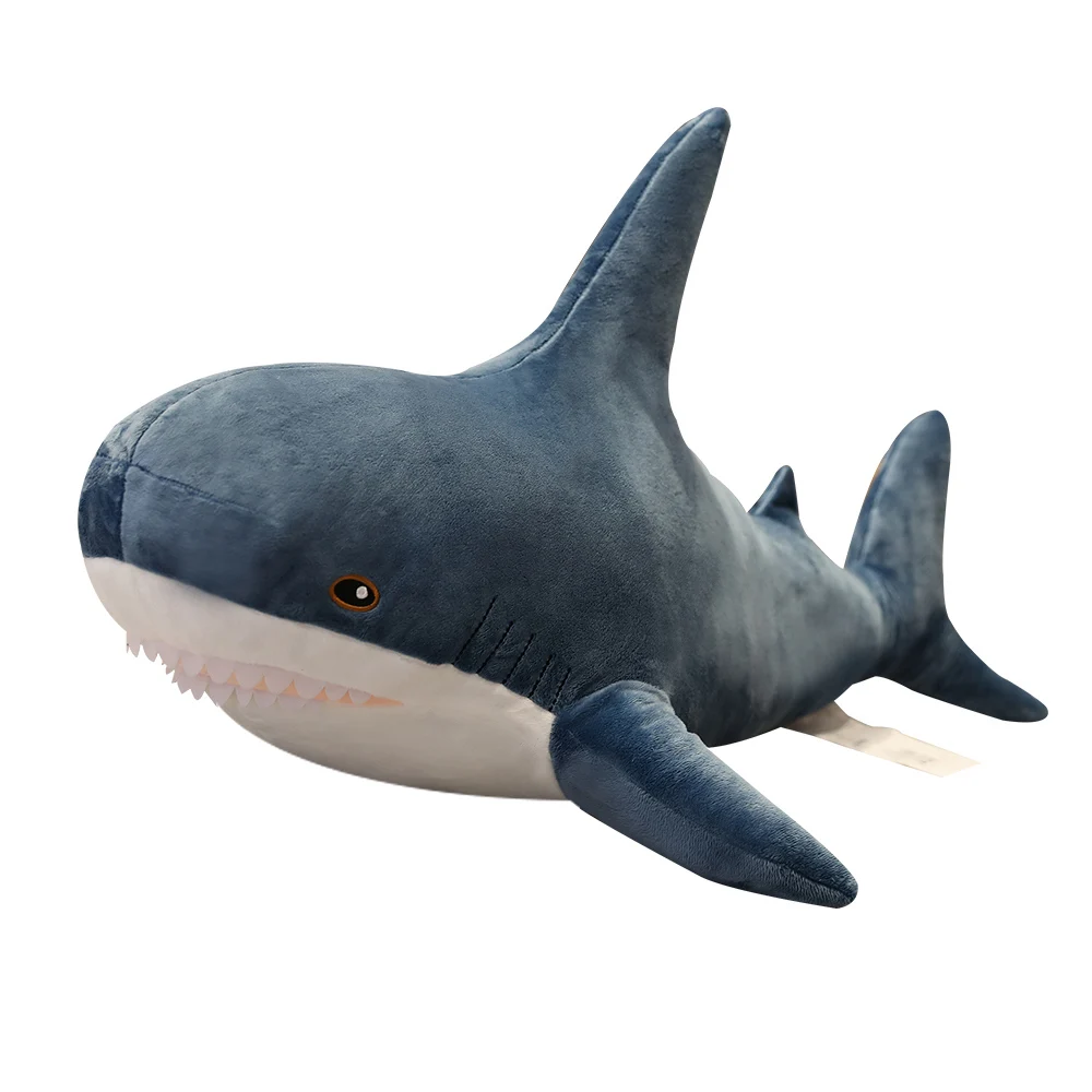 15 140 см гигантская Акула плюшевая игрушка мягкие игрушки животных чтение подушки