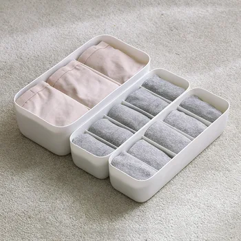 Partition Socks Storage Box Plastic Underwear Underwear Storage Box Desktop Drawer Sorting Box Home Can Be Superimposed
Partition Socks Storage Box Plastic Underwear Underwear Storage Box Desktop Drawer Sorting Box Home Can Be Superimposed