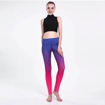 New blue and red gradient slimming hip movement breathable super elastic quick drying ladies nine lady pants leggings
New blue and red gradient slimming hip movement breathable super elastic quick drying ladies nine lady pants leggings
