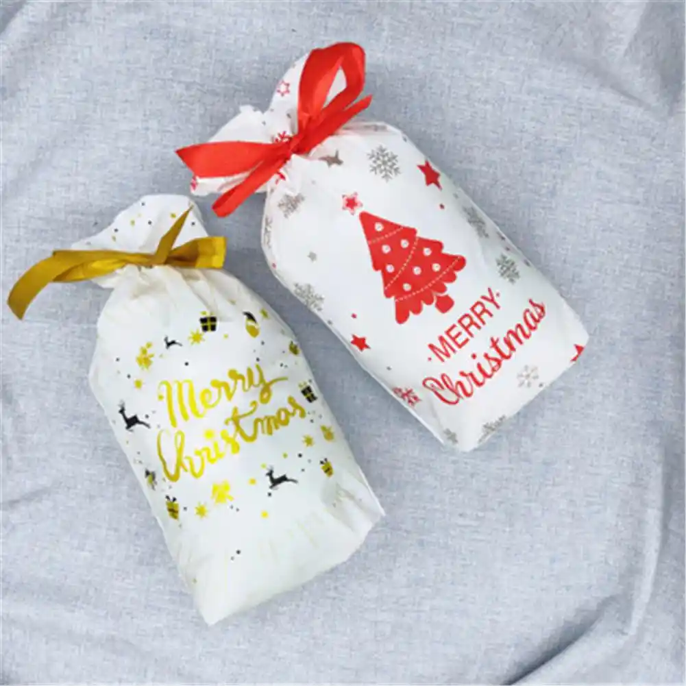 drawstring bag storage pouch for christmas gift christmas candy