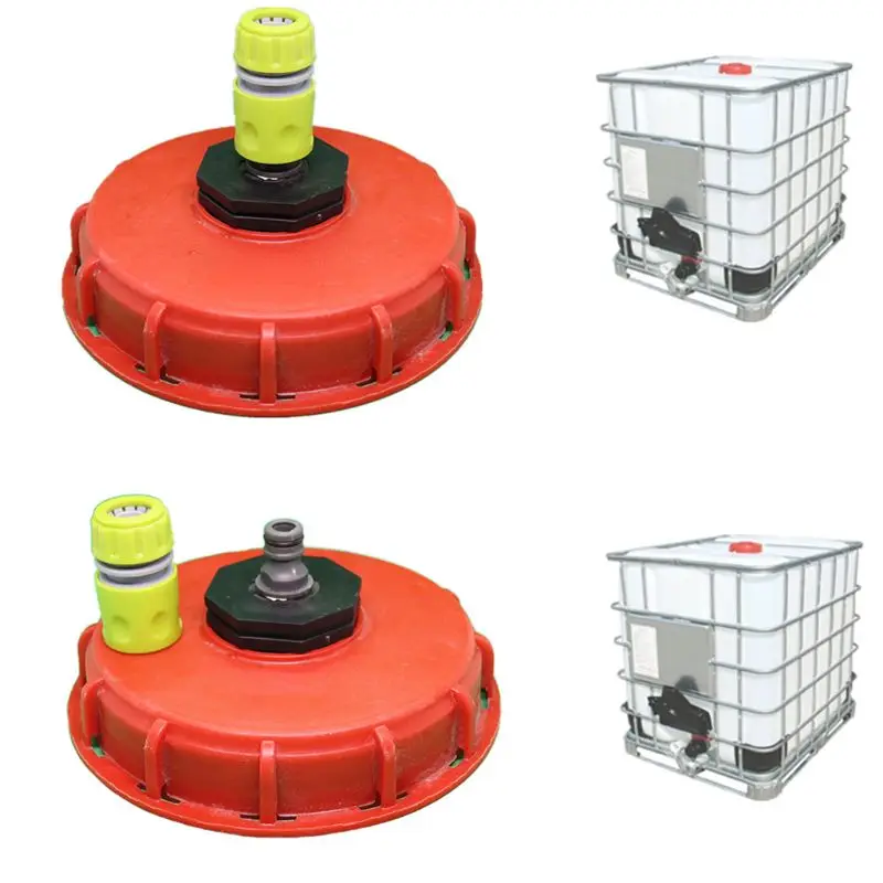 IBC Tank Cap Cover Lid Bung Adapter Plug Ball Valve Leakproof and Dustproof Pipe Reinly Water Valve IBC Tank Cap Cover Lid Bung Adapter Plug Ball Valve Leakproof and Dustproof Pipe Reinly Water Valve