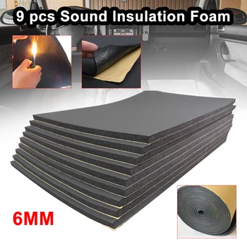 9pcs/Set Auto Vibration Reduce Protective Car Interior Deadening Accessories Sound Insulation Foam Engine Noise Proofing Durable
9pcs/Set Auto Vibration Reduce Protective Car Interior Deadening Accessories Sound Insulation Foam Engine Noise Proofing Durable