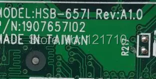 Industrial equipment board HSB-657I REV A1.0 1907657I02 
Industrial equipment board HSB-657I REV A1.0 1907657I02
