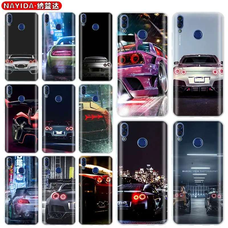 Мягкий чехол для Huawei Honor 30 20 Pro 10 9 Lite 30s 10i 9a 8a 7a X10 8x задний фонарь | Мобильные