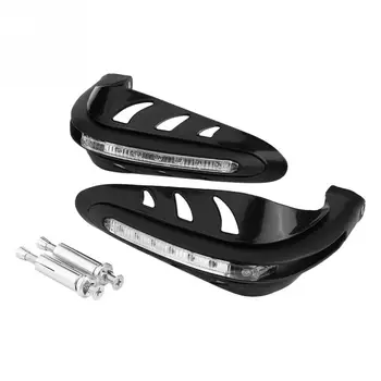 Pair Universal Motorcycle Motorbike Hand Guards Handguard Handlebar Protector LED Light Car Accessories
Pair Universal Motorcycle Motorbike Hand Guards Handguard Handlebar Protector LED Light Car Accessories