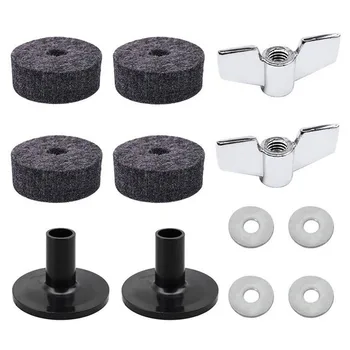 12 pcs Replacement Instruments Washer Wing Nut Drum Accessories Pads Percussion Sleeves Musical Parts Practical Felts Set
12 pcs Replacement Instruments Washer Wing Nut Drum Accessories Pads Percussion Sleeves Musical Parts Practical Felts Set