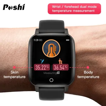NEW Sport Smart Watch Body Temperature detection Smartband Pedometer Heart Rate Monitor Blood Pressure Fitness Smart Bracelet
NEW Sport Smart Watch Body Temperature detection Smartband Pedometer Heart Rate Monitor Blood Pressure Fitness Smart Bracelet
