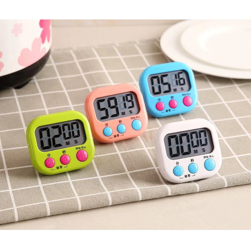 Multi-function Digital Kitchen Timer Big Digits Loud Alarm Magnetic Backing Stand LCD Display for Cooking Baking Sports Games
Multi-function Digital Kitchen Timer Big Digits Loud Alarm Magnetic Backing Stand LCD Display for Cooking Baking Sports Games