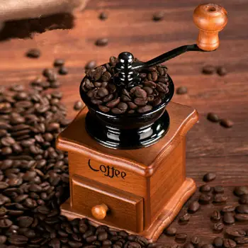 Manual Coffee Grinders Vintage Manual Hand Crank Wooden Metal Coffee Pepper Herb Mill Spice Grinder Letter Print Vintage
Manual Coffee Grinders Vintage Manual Hand Crank Wooden Metal Coffee Pepper Herb Mill Spice Grinder Letter Print Vintage