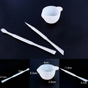 Durable Handmade Sticks Reusable DIY Crafts Easy Clean Epoxy Silicone Resin Mold Kit Tools Mix Cup Jewelry Making
Durable Handmade Sticks Reusable DIY Crafts Easy Clean Epoxy Silicone Resin Mold Kit Tools Mix Cup Jewelry Making