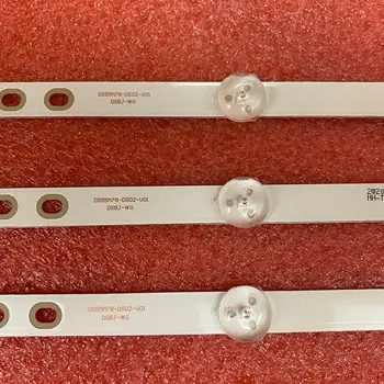 10 PCS/lot 5LED(3V) 530mm LED Backlight strip for BAIRD TI5510DLEDDS 2W2006-DS55M7800-01 DS55M78-DS02-V01 DSBJ-WG 
10 PCS/lot 5LED(3V) 530mm LED Backlight strip for BAIRD TI5510DLEDDS 2W2006-DS55M7800-01 DS55M78-DS02-V01 DSBJ-WG