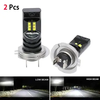 2PCS H7 6000K 55W 5000Lm Beam Kit LED Fog Light Bulb Day Running Light IP68 LED Car Headlight Conversion Globes Bulbs Headlamp
2PCS H7 6000K 55W 5000Lm Beam Kit LED Fog Light Bulb Day Running Light IP68 LED Car Headlight Conversion Globes Bulbs Headlamp