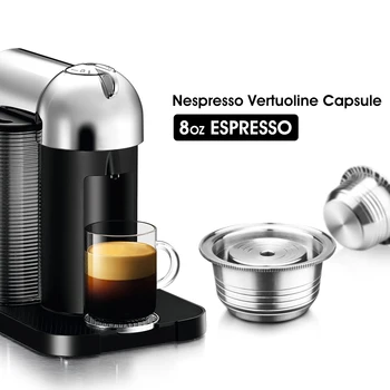 Refillable Stainless Steel Reusable Capsule G1 G2Compatible With Nespresso Vertuo Coffee Filter For Nespresso Delonghi
Refillable Stainless Steel Reusable Capsule G1 G2Compatible With Nespresso Vertuo Coffee Filter For Nespresso Delonghi