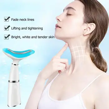 Anti-Wrinkle Remove Double Chin Neck Device LED Photon Heating TherapyNeck Care Tool Vibration Skin Lifting Tightening Massager
Anti-Wrinkle Remove Double Chin Neck Device LED Photon Heating TherapyNeck Care Tool Vibration Skin Lifting Tightening Massager