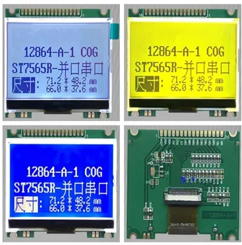 16PIN COG LCD 12864A Display Screen ST7565R Controller 3V 5V Backlight SPI/Parallel Interface
16PIN COG LCD 12864A Display Screen ST7565R Controller 3V 5V Backlight SPI/Parallel Interface