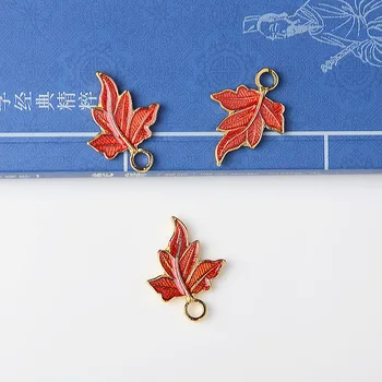 10pcs Dripping Oil Retro Style Red Maple Leaf Alloy Jewelry Accessories for Jewelry Making Necklace Keychain Pendant Material
10pcs Dripping Oil Retro Style Red Maple Leaf Alloy Jewelry Accessories for Jewelry Making Necklace Keychain Pendant Material