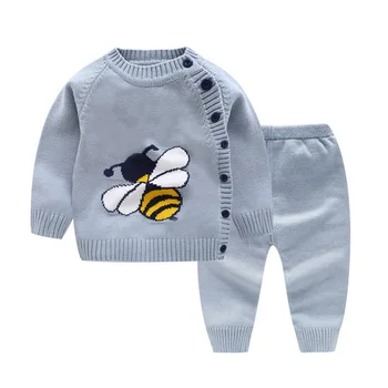 Newborn Girl Sweater Tops + Pants Children Clothing Sets Autumn Baby Outfit Set Girl Tracksuit Boys Knitted Suit Kid Clothes
Newborn Girl Sweater Tops + Pants Children Clothing Sets Autumn Baby Outfit Set Girl Tracksuit Boys Knitted Suit Kid Clothes