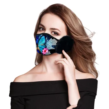Adult Winter Mask With Earmuffs Thanksgiving Butterfly Printing Cotton Mask Washable Protective Mouth Covering Oc6
Adult Winter Mask With Earmuffs Thanksgiving Butterfly Printing Cotton Mask Washable Protective Mouth Covering Oc6