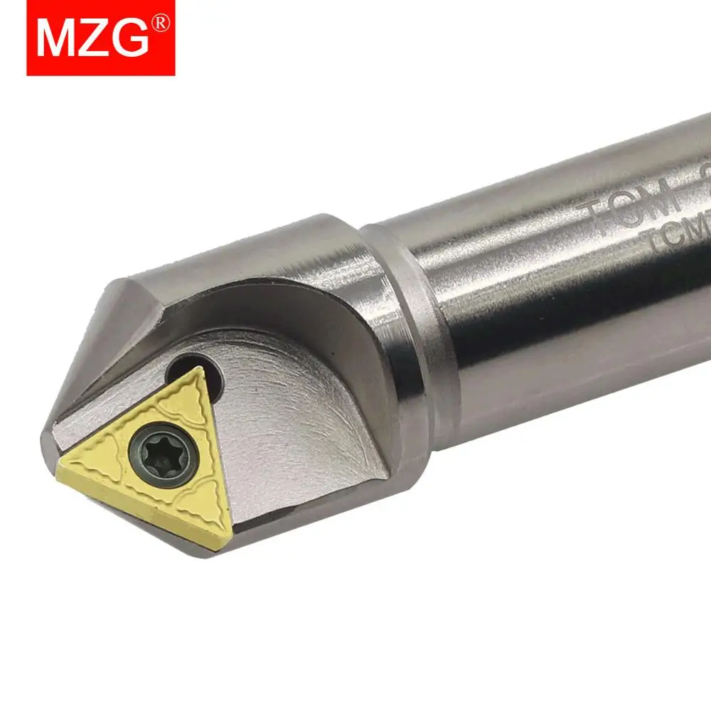 MZG TCM 45 градусов токарный станок с ЧПУ Вольфрамовая сталь Фрезерный резак 12 16 20 мм