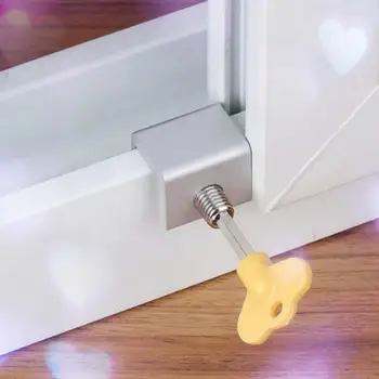 5pcs Door Window Lock Restrictor Aluminum Children Security Window Cable Limit Lock Safety Key Lock Sliding Window Safety Catch
5pcs Door Window Lock Restrictor Aluminum Children Security Window Cable Limit Lock Safety Key Lock Sliding Window Safety Catch