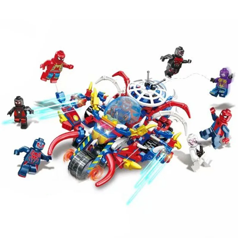 8 in 1 The Avengers Spider-Man Building block Toys Compatible with Legoinglys Assembl DIY Educating Children Toys Christmas Gif
8 in 1 The Avengers Spider-Man Building block Toys Compatible with Legoinglys Assembl DIY Educating Children Toys Christmas Gif