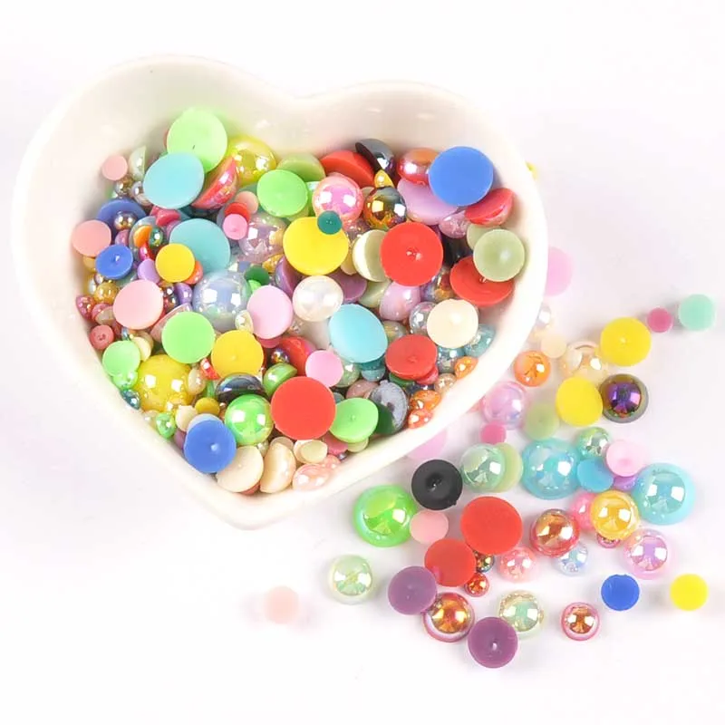 16colors AB color 3/4/5/6/8/10/12mm Half Round Pearl beads Flatback cabochons for DIY Scrapbook Crafts Bead Embellishment BMAB
16colors AB color 3/4/5/6/8/10/12mm Half Round Pearl beads Flatback cabochons for DIY Scrapbook Crafts Bead Embellishment BMAB