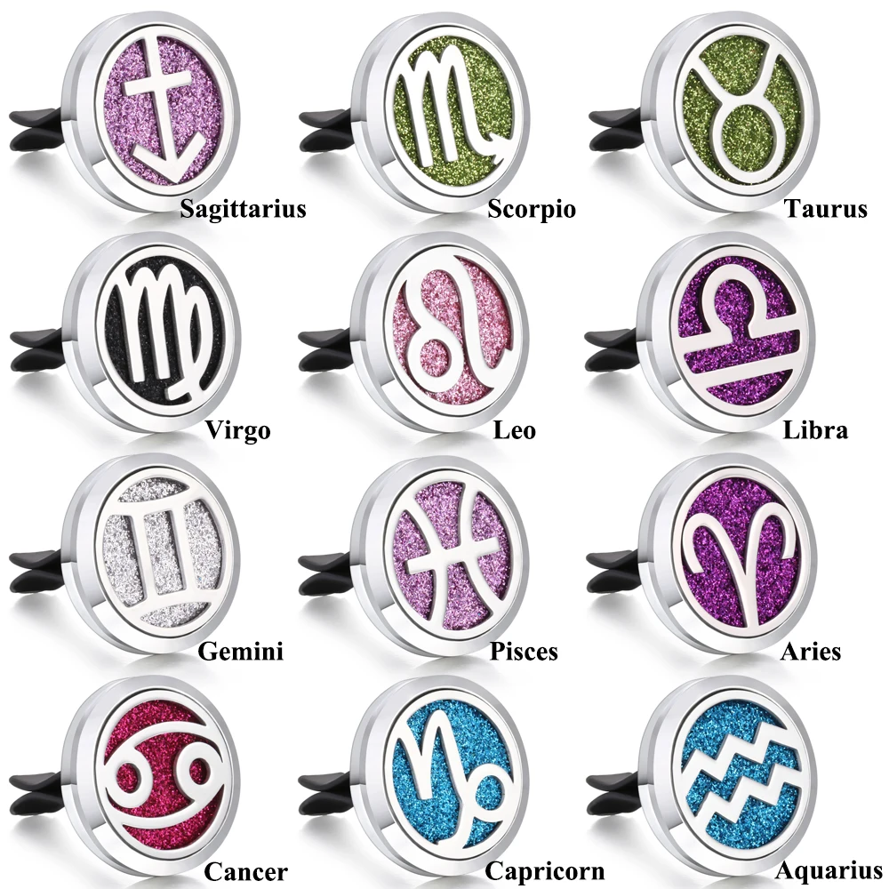 Car Air Freshener Car Perfume Diffuser Clip Car Air Auto Vent Freshener Essential Oil 12 Constellations Aroma Diffuser Locket
Car Air Freshener Car Perfume Diffuser Clip Car Air Auto Vent Freshener Essential Oil 12 Constellations Aroma Diffuser Locket