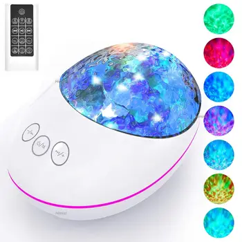 Lucky Stone Ocean Wave Projector Night Light Lamp Bluetooth Music Player Remote Control Water Wave Color Led Projector For Baby
Lucky Stone Ocean Wave Projector Night Light Lamp Bluetooth Music Player Remote Control Water Wave Color Led Projector For Baby