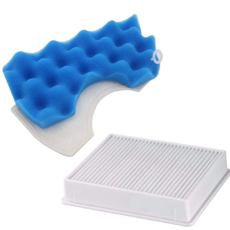2x Vacuum Cleaner dust filter HEPA H11 DJ63-00672D Filter + 2x set of filter cotton for Samsung SC4300 SC4470 White VC-B710W
2x Vacuum Cleaner dust filter HEPA H11 DJ63-00672D Filter + 2x set of filter cotton for Samsung SC4300 SC4470 White VC-B710W