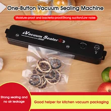 Vacuum Sealer Packing Machine 60kPa Food Storage Automatic Vacuum Sealing Packaging Machine 2 Modes with 10Pcs Sealer Bags
Vacuum Sealer Packing Machine 60kPa Food Storage Automatic Vacuum Sealing Packaging Machine 2 Modes with 10Pcs Sealer Bags