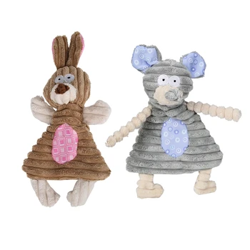 2 Pcs Dog Toys Pet Puppy Chew Squeaker Squeaky Plush Sound Cute Stuffed Dog Squeaking Toy, Rabbit & Mouse
2 Pcs Dog Toys Pet Puppy Chew Squeaker Squeaky Plush Sound Cute Stuffed Dog Squeaking Toy, Rabbit & Mouse