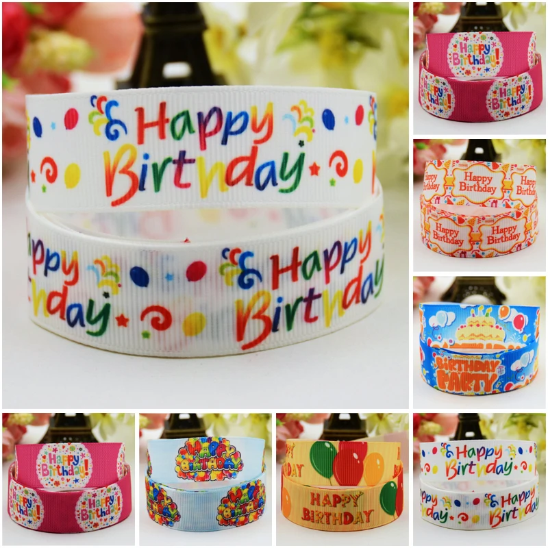 22mm,25mm,38mm,75mm Ruban Happy Birthday Cartoon Character printed Grosgrain Ribbon party decoration 10 Yards Mul103
22mm,25mm,38mm,75mm Ruban Happy Birthday Cartoon Character printed Grosgrain Ribbon party decoration 10 Yards Mul103