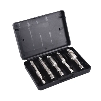 Professional High-quality 5pcs Hex Screw Easy Out Drill Bit Set Mintiml Screw Accessaries Tool Parts
Professional High-quality 5pcs Hex Screw Easy Out Drill Bit Set Mintiml Screw Accessaries Tool Parts