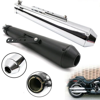 Motorcycle Cafe Racer Retro Exhaust Pipe with Sliding Bracket Matte Common Autobike Modified Tools Tail Exhaust System
Motorcycle Cafe Racer Retro Exhaust Pipe with Sliding Bracket Matte Common Autobike Modified Tools Tail Exhaust System