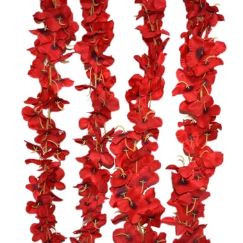 5 Pcs 6.5 FT Artificial Hydrangea Flower Vine, Wisteria Vines Flowers Plants for Home Hotel Office Wedding Party Garden Craft Ar
5 Pcs 6.5 FT Artificial Hydrangea Flower Vine, Wisteria Vines Flowers Plants for Home Hotel Office Wedding Party Garden Craft Ar