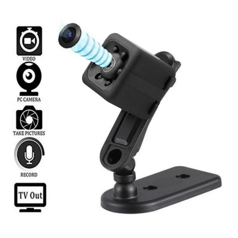 Mini Camera 1080P Full HD Night Vision Camcorder Car DVR Video Recorder Sport Digital Camera Support TF Card DV Camera SQ11
Mini Camera 1080P Full HD Night Vision Camcorder Car DVR Video Recorder Sport Digital Camera Support TF Card DV Camera SQ11