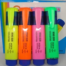 Cute creative stationery candy color large capacity oblique highlighters 4 colors 12pcs free shipping 
Cute creative stationery candy color large capacity oblique highlighters 4 colors 12pcs free shipping