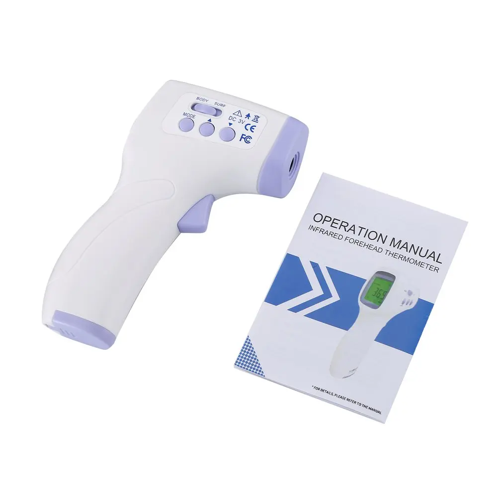 Forehead Thermometer Infrared Digital LCD Body Temperature Measurement Ear Non-Contact Adult Body Fever IR Children Termometro Forehead Thermometer Infrared Digital LCD Body Temperature Measurement Ear Non-Contact Adult Body Fever IR Children Termometro