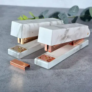 Elegant Marble Pattern Stapler Heavy Duty Desktop Spring Powered Stapler for Home Office Bookbinding Supplies r20
Elegant Marble Pattern Stapler Heavy Duty Desktop Spring Powered Stapler for Home Office Bookbinding Supplies r20