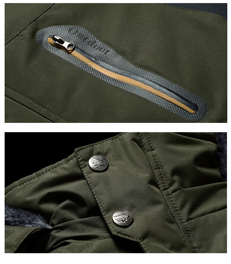 Winter Fleece Military Hiking Jackets Coat (14)
