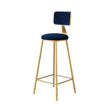 Northern Europe Light Luxury Bar Chair Stool Ins Simple Net Red Bar Front Desk Restaurant Leisure Chair Back High Foot Stool
Northern Europe Light Luxury Bar Chair Stool Ins Simple Net Red Bar Front Desk Restaurant Leisure Chair Back High Foot Stool