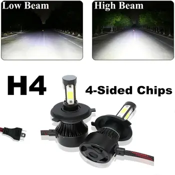 4 Side LED Headlight Kit H4 9003 6000K Hi/Low Bulbs For HONDA Element 03-06 Side Wedge Bulbs Light Bulb Parts & Accessories
4 Side LED Headlight Kit H4 9003 6000K Hi/Low Bulbs For HONDA Element 03-06 Side Wedge Bulbs Light Bulb Parts & Accessories
