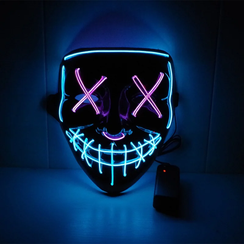 Halloween LED Mask Light Up Funny Mask Purge Election Year for Festival Cosplay Costume Party Mask With Box USA Shipping
Halloween LED Mask Light Up Funny Mask Purge Election Year for Festival Cosplay Costume Party Mask With Box USA Shipping
